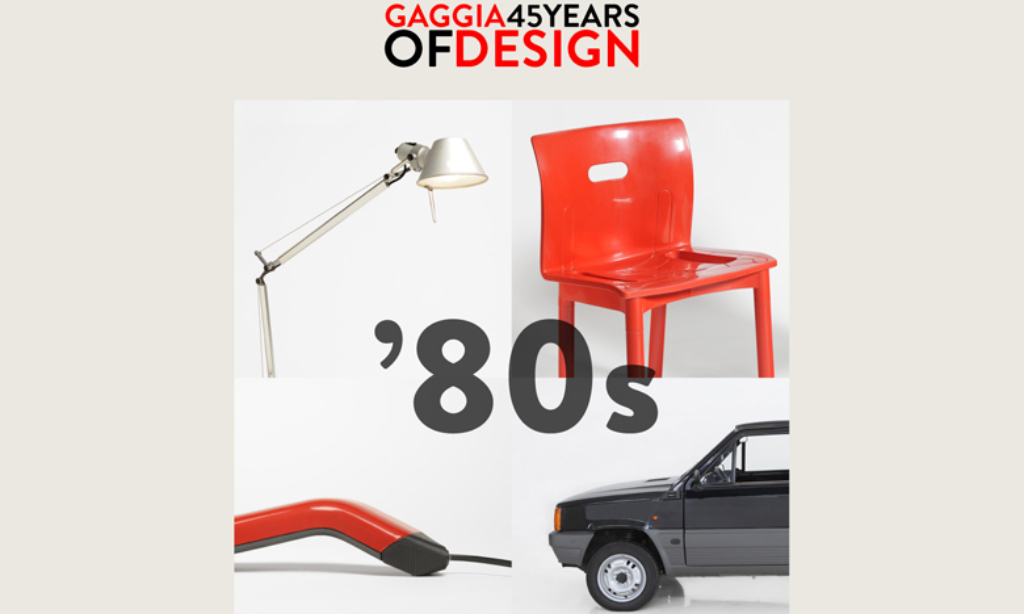 45 anni di design: gli anni &#8217;80