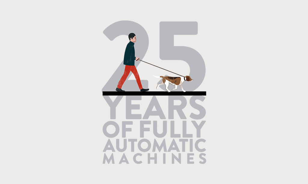 Time Mirror: 25 years of Gaggia automatic machines